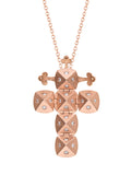 Rose Gold Cross with Diamonds