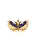 Star Diamond Sphere Purple Enamel